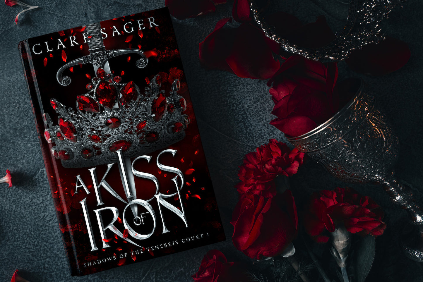 A Kiss of Iron – Signed Hardback – Clare Sager