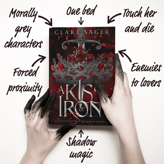 A Kiss of Iron – Signed Hardback – Clare Sager