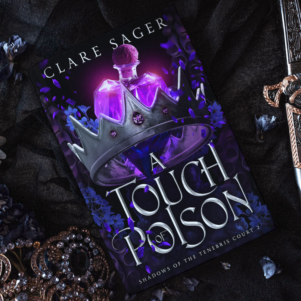 A Touch of Poison – Signed Hardback – Clare Sager