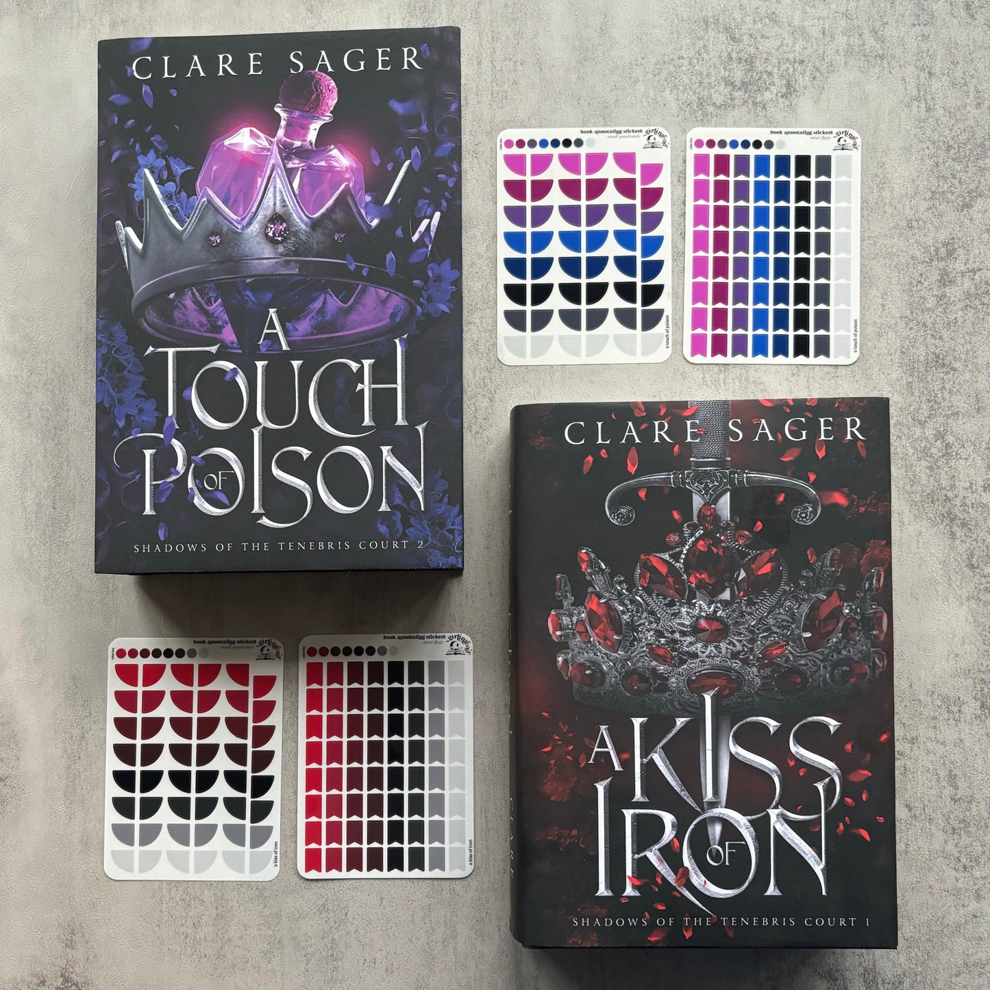 Limited Edition DELUXE Merch Box – A Kiss of Iron/A Touch of Poison